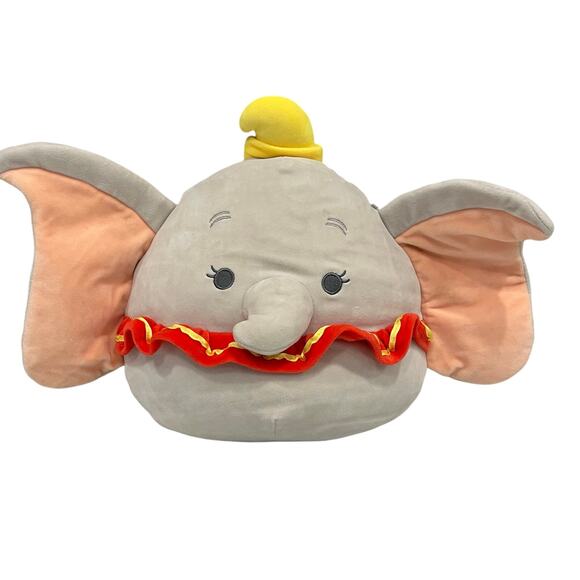 Disney Classic Dumbo Squishmallow 14" Plush Toy - Picture 1 of 8